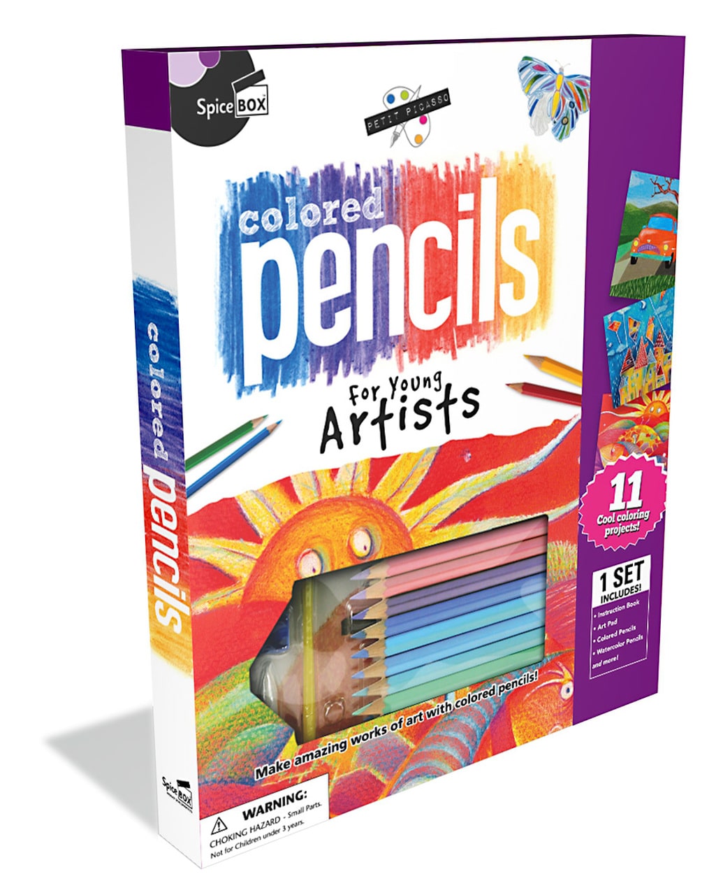 Colored Pencils For Young Artists by SpiceBox