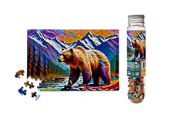 Colorful Bear Mini Puzzle-by-Micro Puzzles
