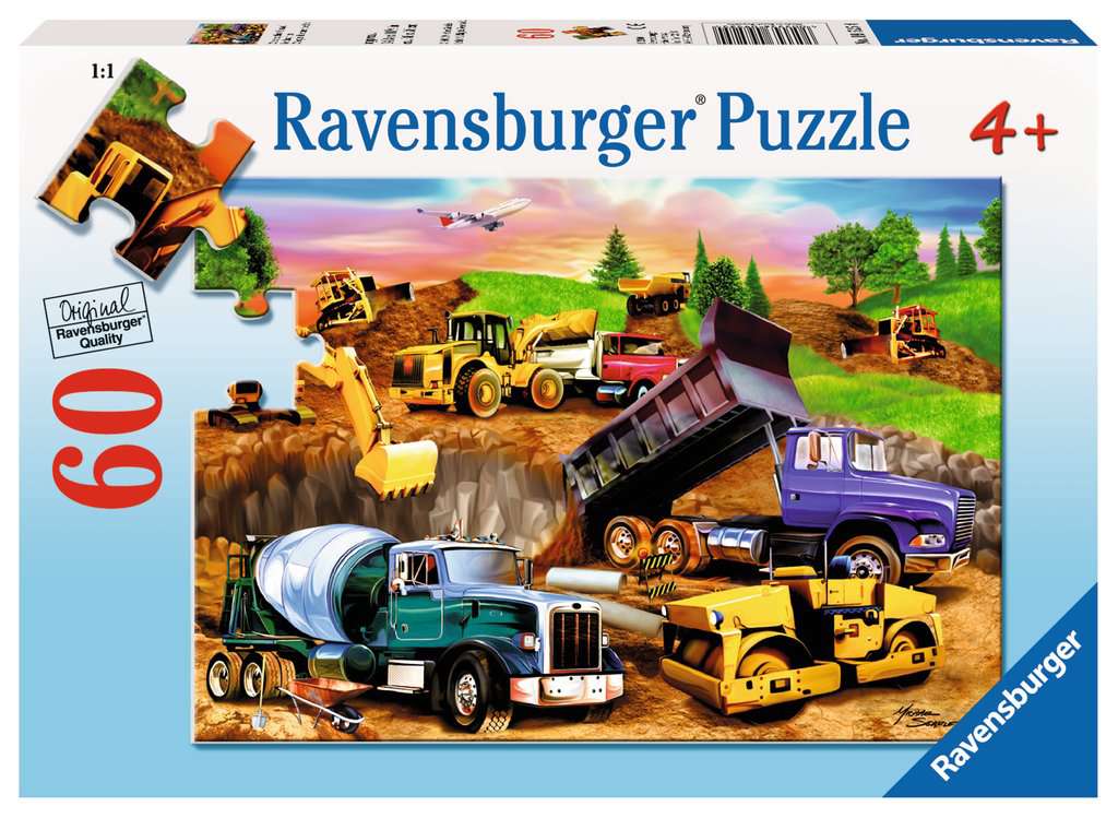 Construction Crowd Puzzle by Ravensburger