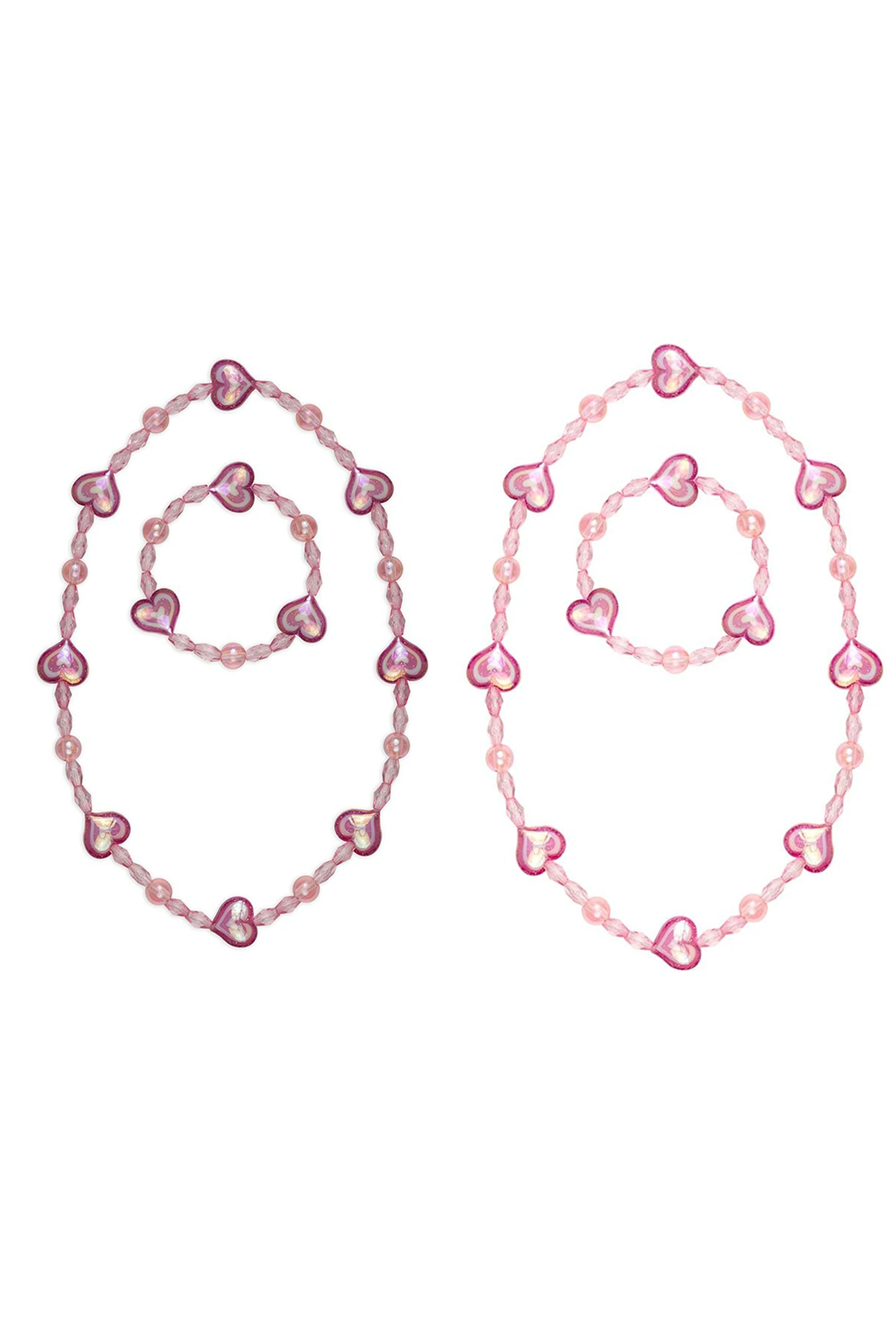 Cotton Candy Necklace and Bracelet Set by Great Pretenders