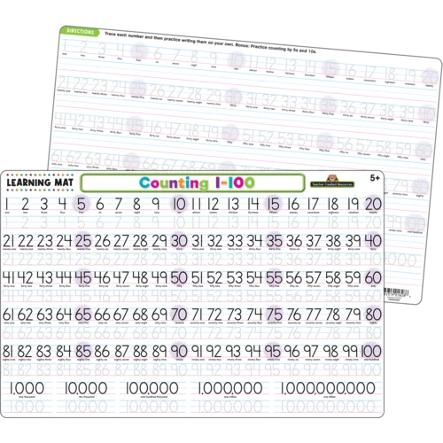 Counting 1-100 Learning Mat-by-Teacher Created Resources