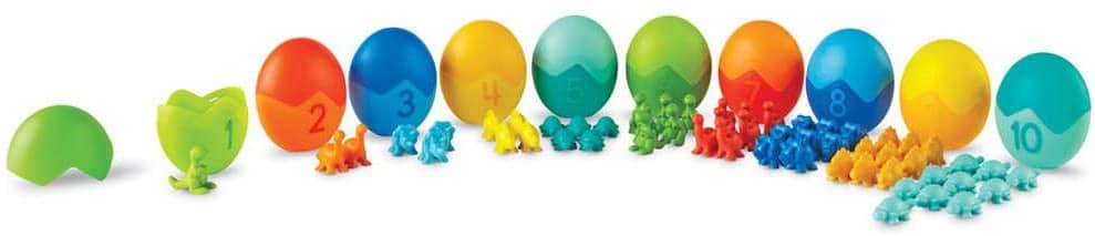 Counting Dino Sorters Match Activity Set by Learning Resources 1