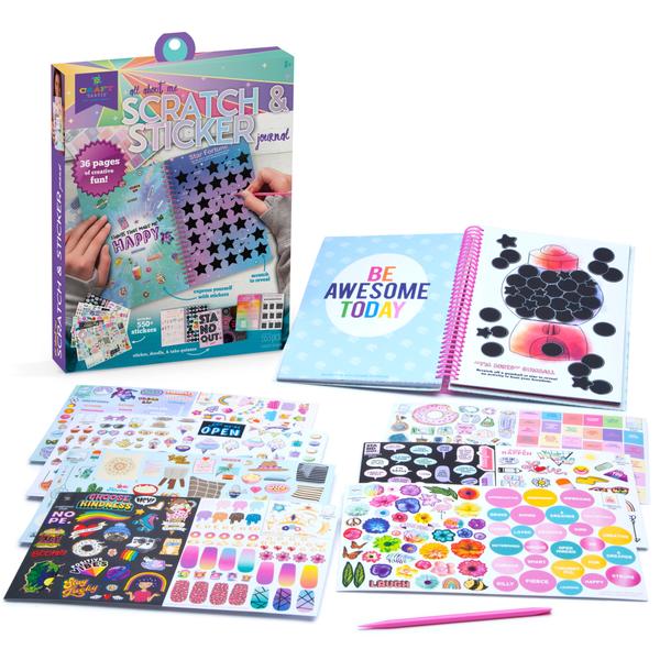 Craft tastic All About Me Scratch Sticker Journal by Ann Williams 4