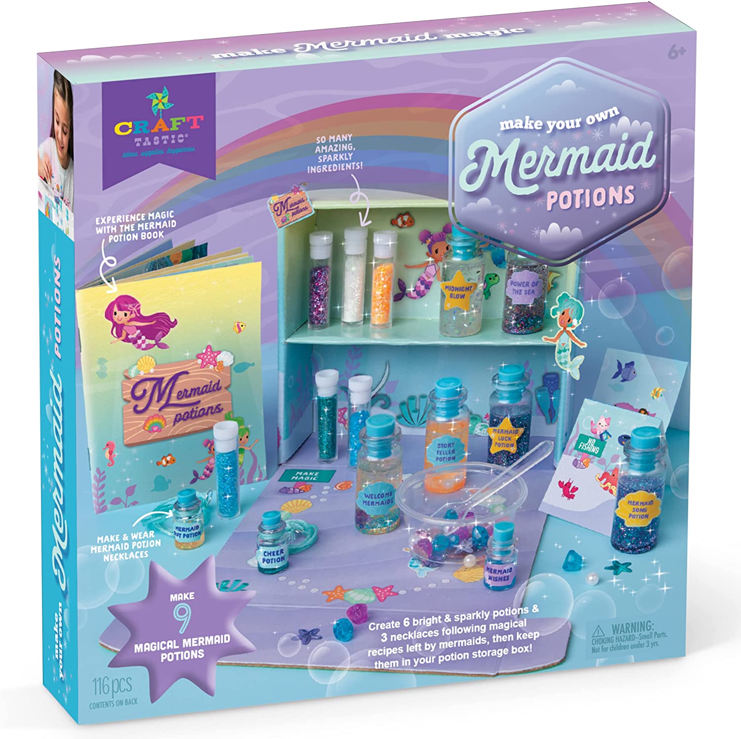 Craft tastic DIY Mermaid Potions by Ann Williams