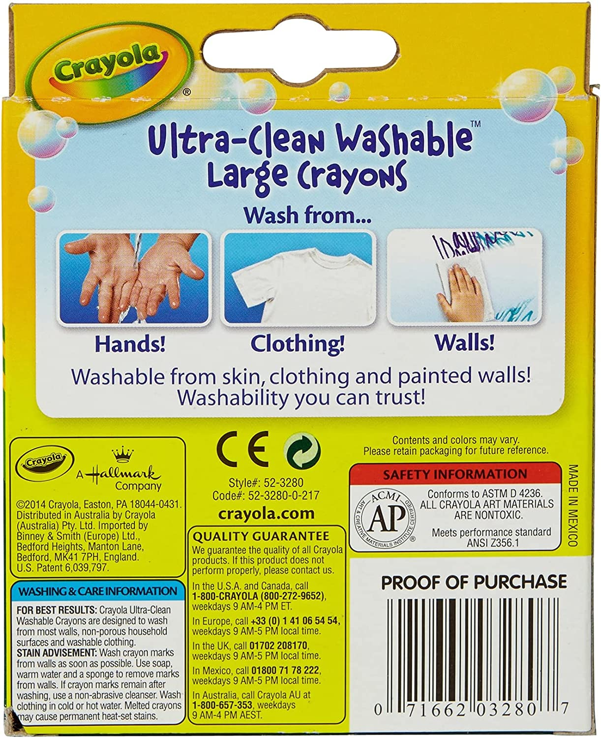 Crayola Jumbo Ultra Clean Washable Crayons 8pc by Crayola 4