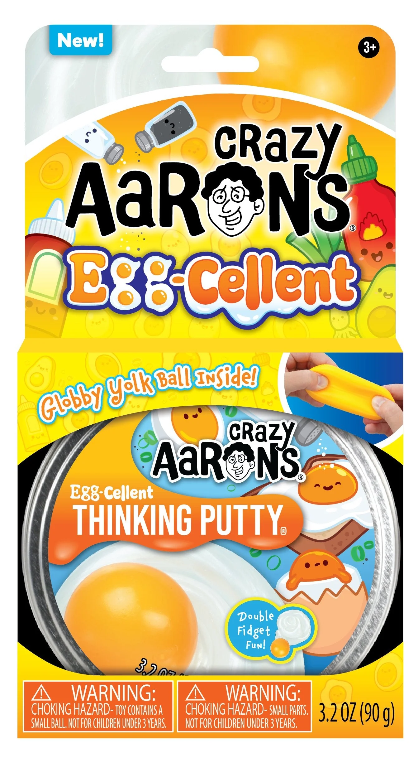 Crazy Aaron's Eggcellent Thinking Putty-by-Crazy Aaron's Putty World