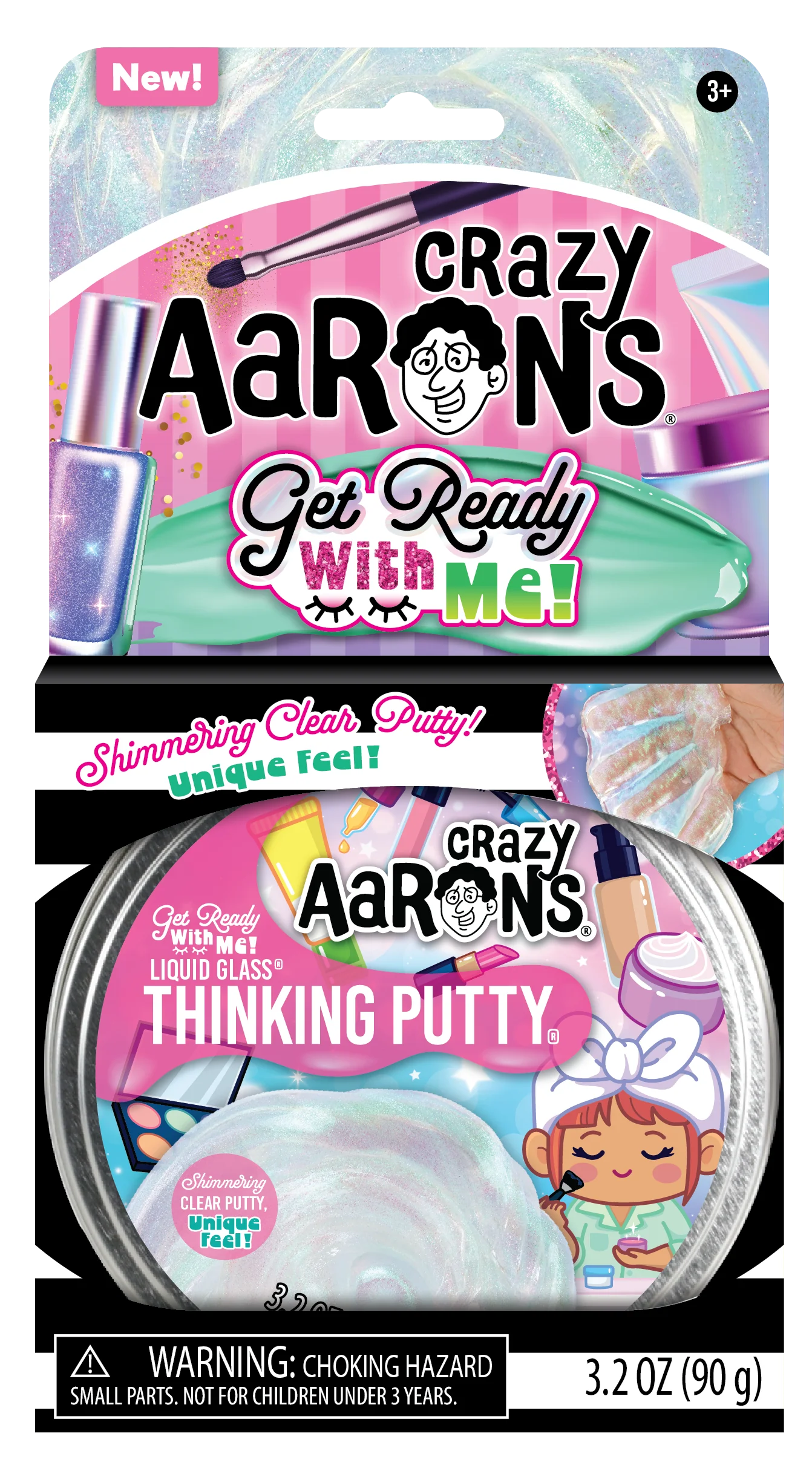 Crazy Aaron's Get Ready With Me Thinking Putty-by-Crazy Aaron's Putty World