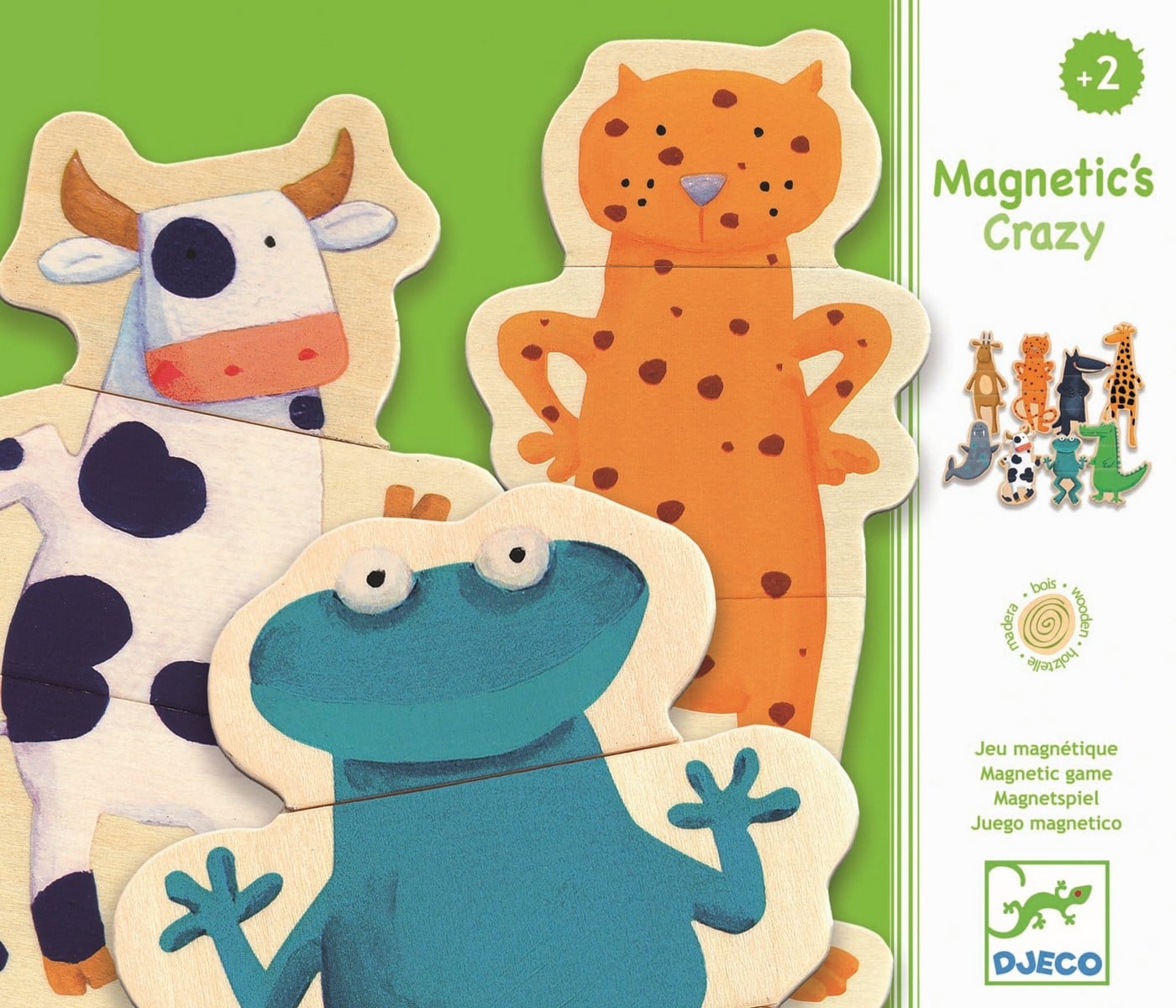 Crazy Animals Magnets by Djeco