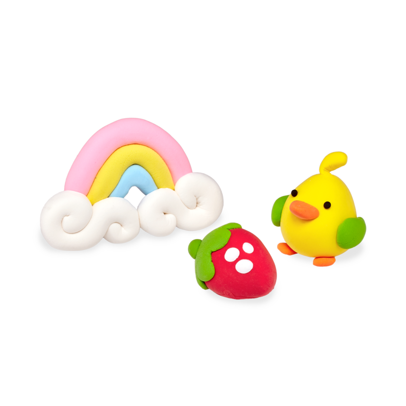 Creatibles DIY Air Dry Clay Kit by Ooly 4