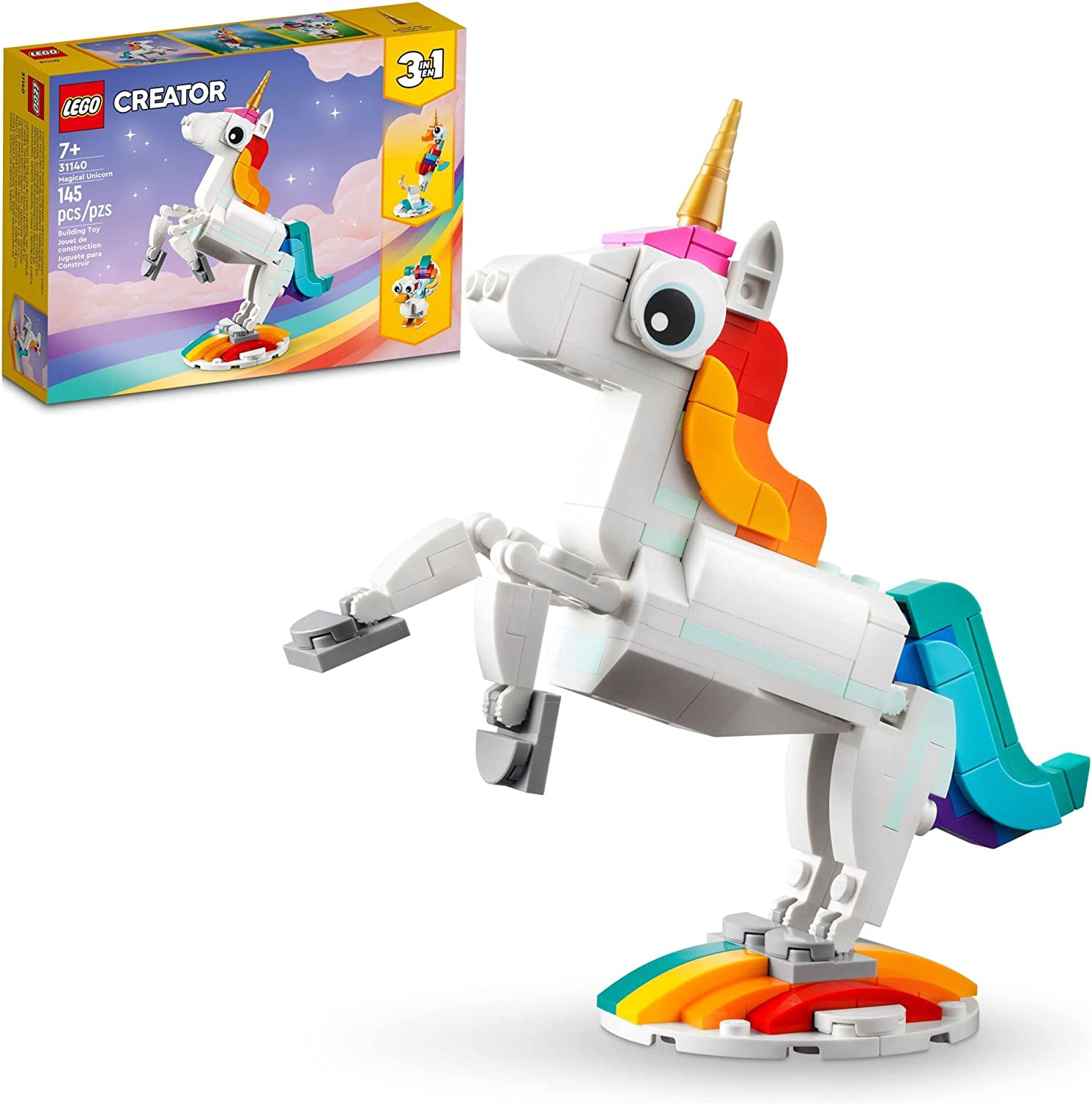 Creator 3 in 1 Magical Unicorn-by-Lego