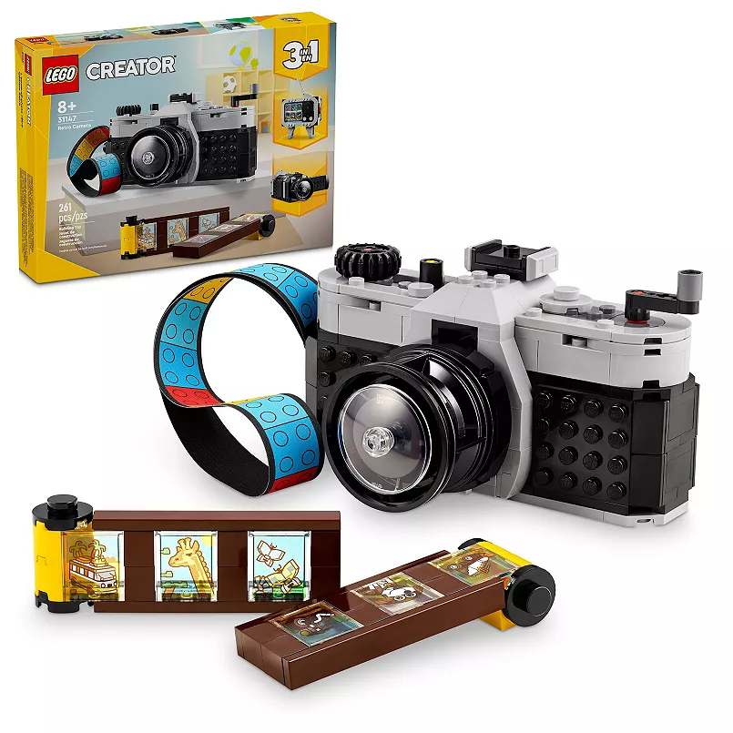 Creator 3 in 1 Retro Camera-by-Lego