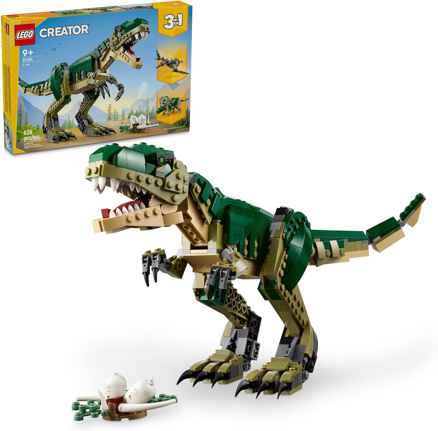 Creator 3 in 1 T. rex – A2Z Science & Toys