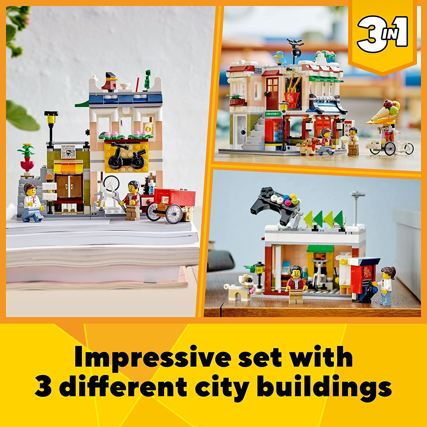 Creator 3in1 Downtown Noodle Shop by Lego 1