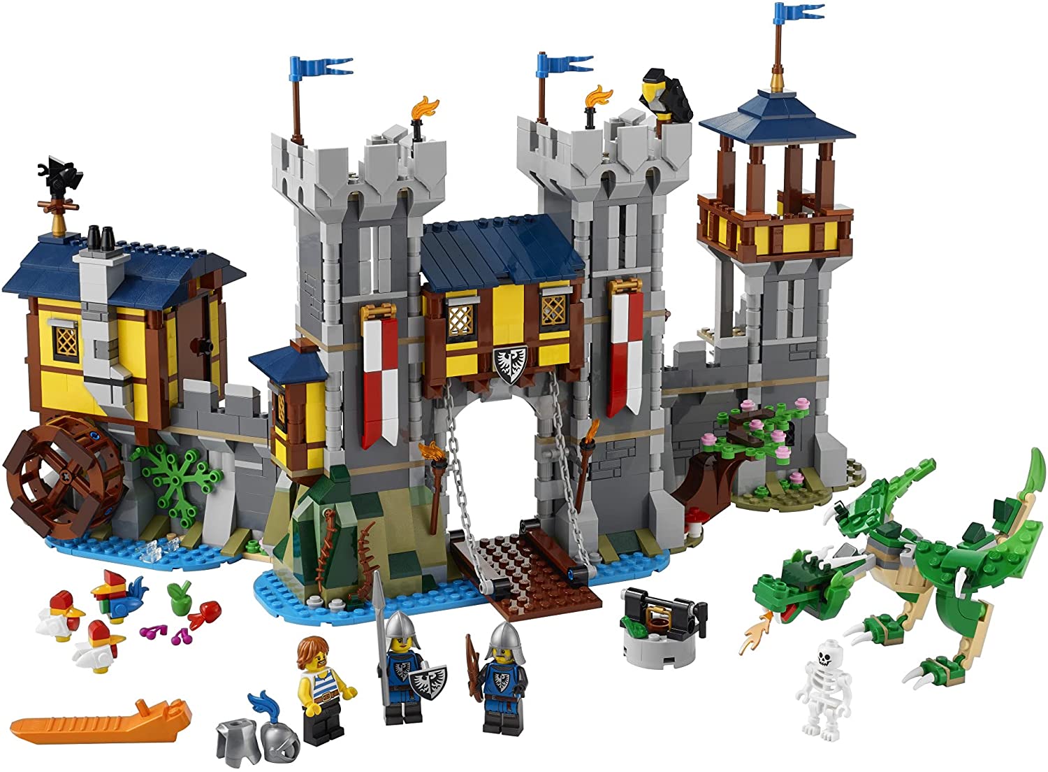 Creator 3in1 Medieval Castle by Lego 2