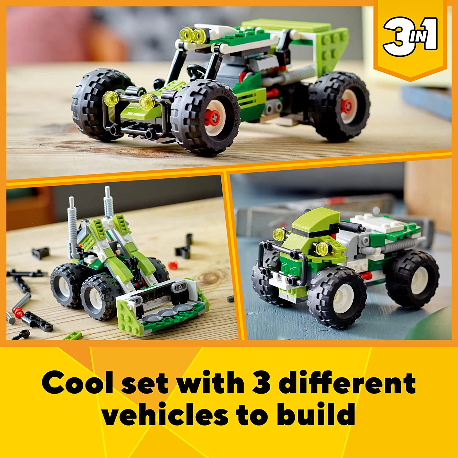 Creator 3in1 Off Road Buggy by Lego 1