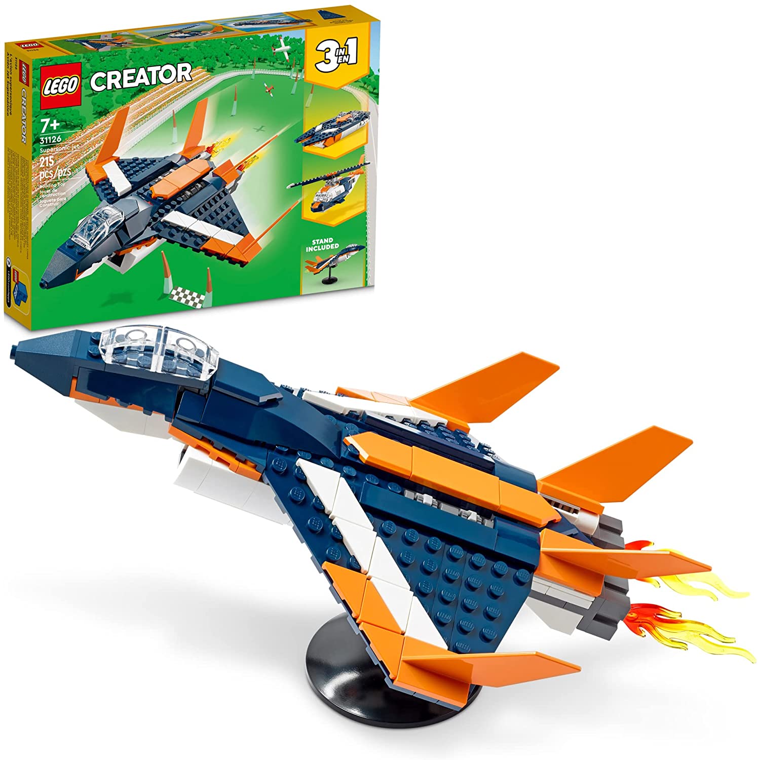 Creator 3in1 Supersonic Jet by Lego