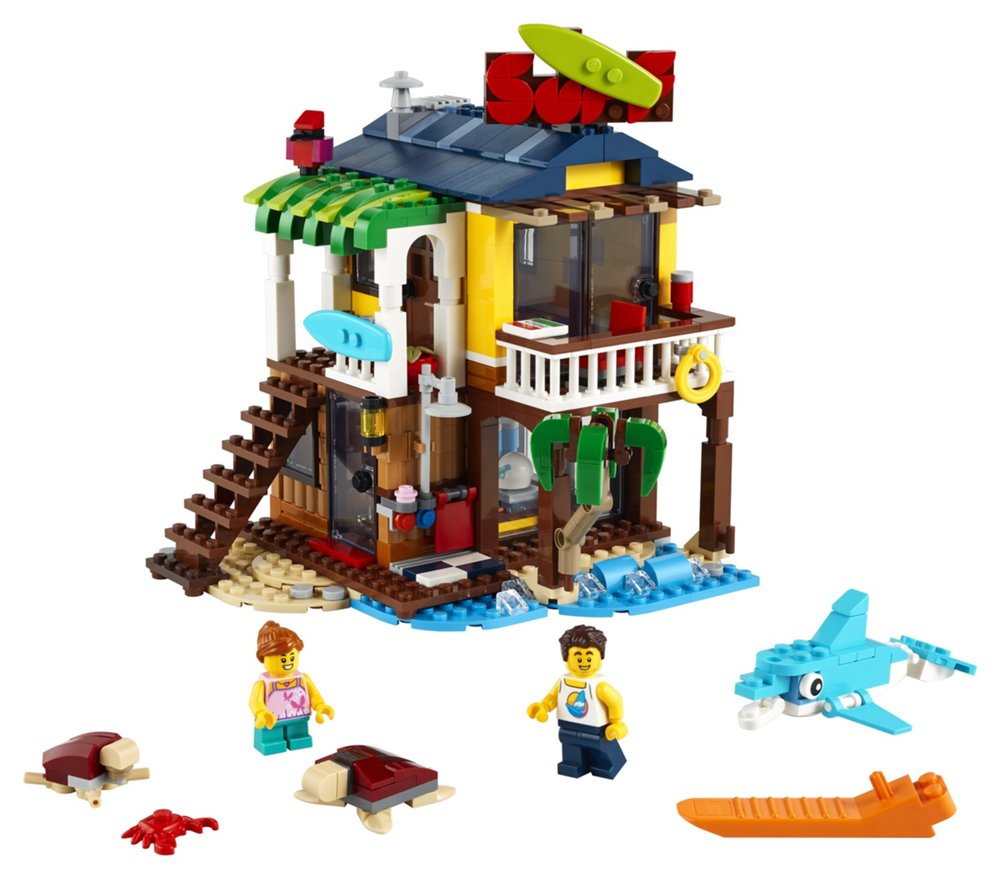 Creator Surfer Beach House by Lego 2