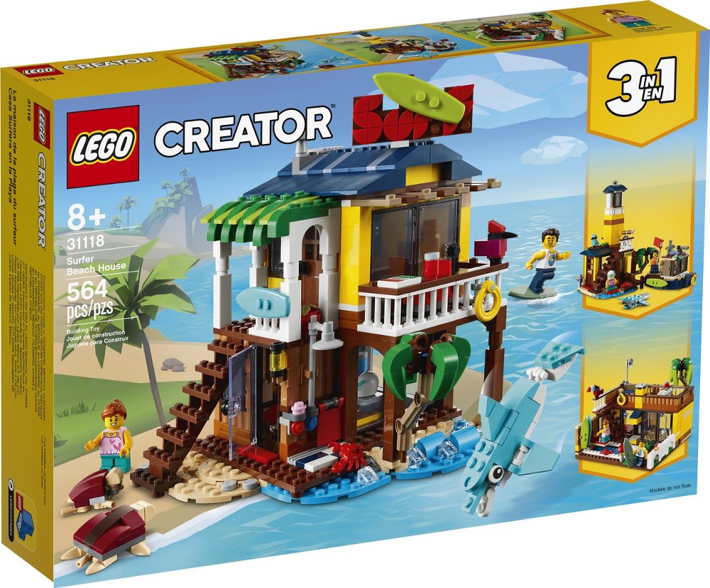 Creator Surfer Beach House by Lego