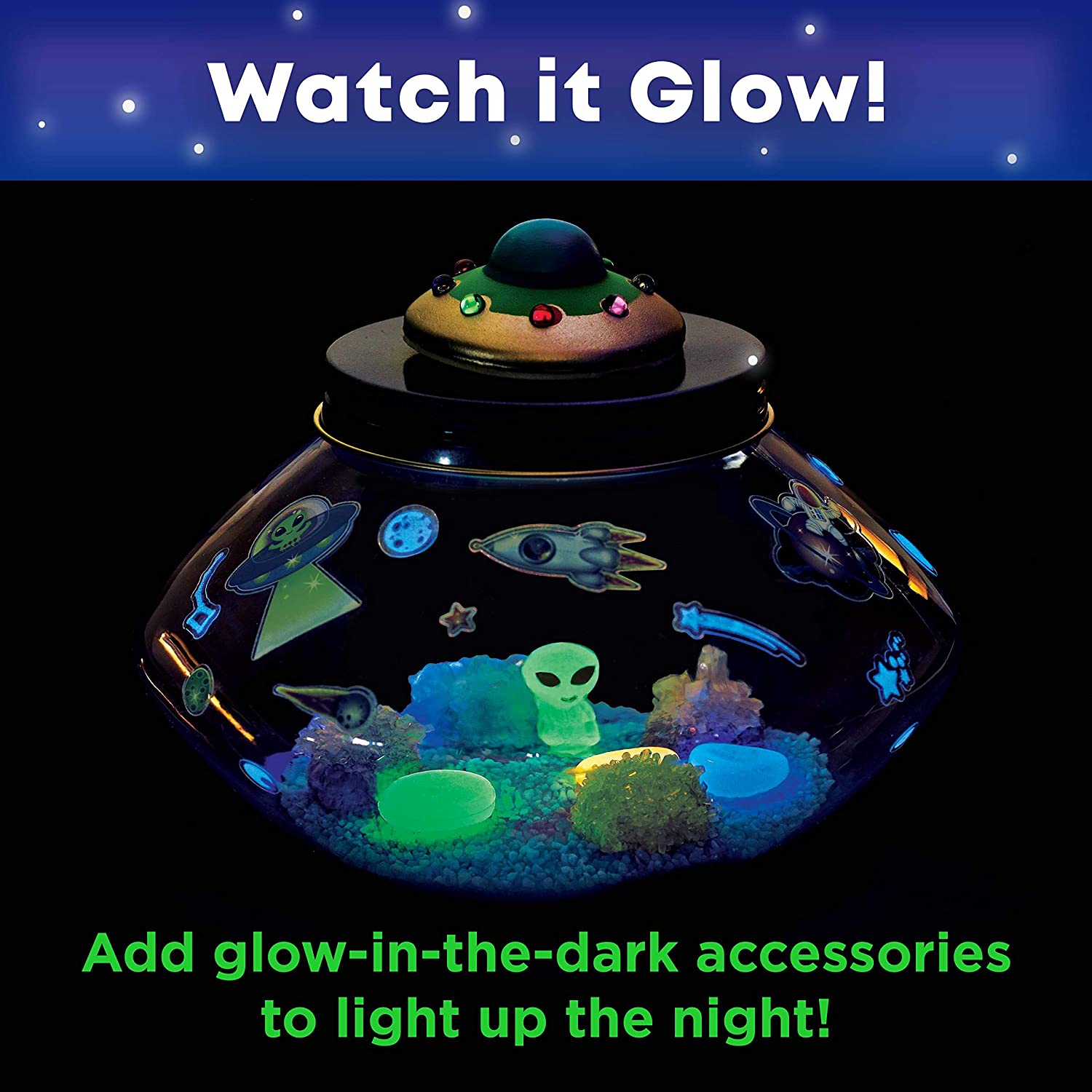 Crystal Space Terrarium Kit by Creativity for Kids 5