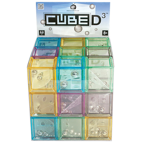 Cubed Transparent Cube Puzzle by Family Games 1
