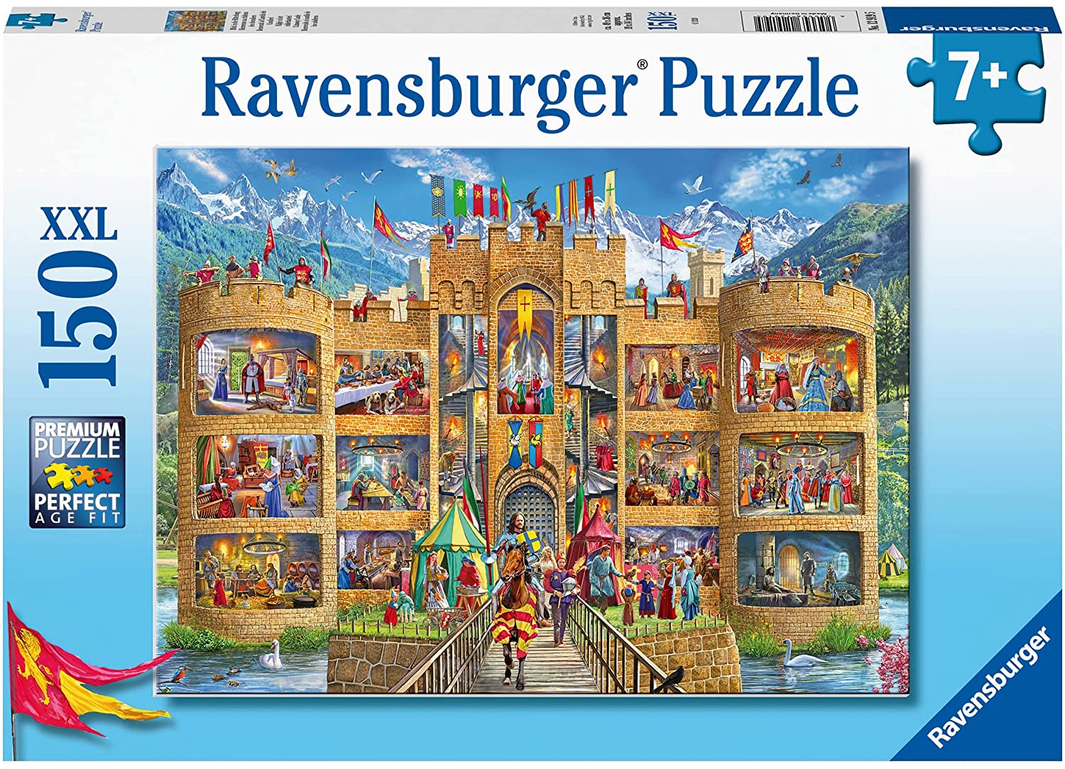 Cutaway Castle 150pc Puzzle by Ravensburger
