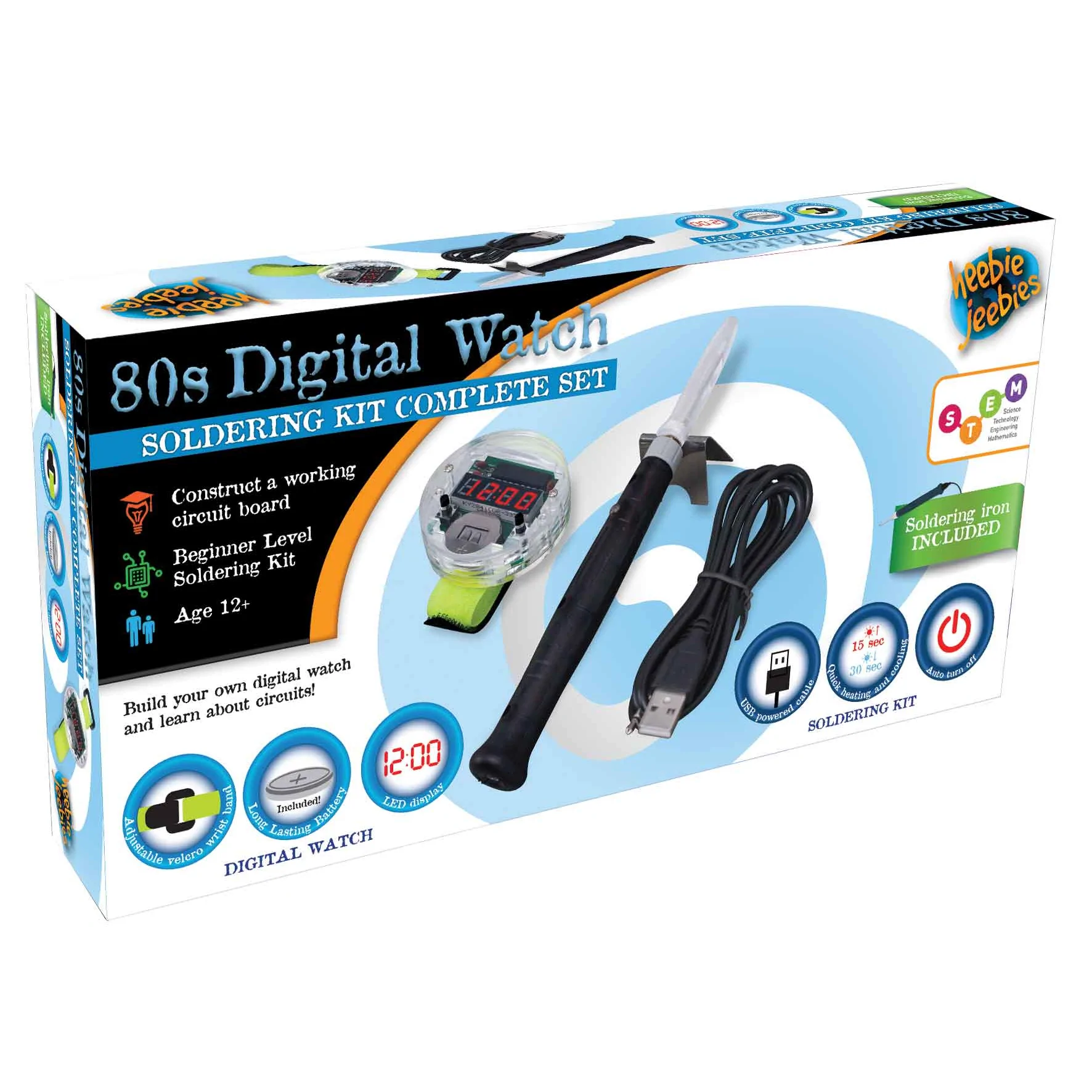 DIY 80s Digital Watch Combo by Heebie Jeebies