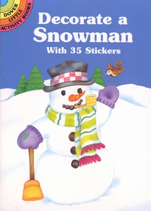Decorate a Snowman-by-Dover Publications