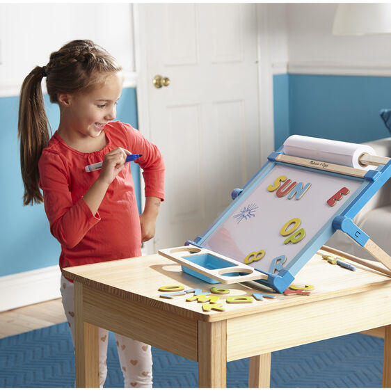 Deluxe Double Sided Tabletop Easel by Melissa Doug 3