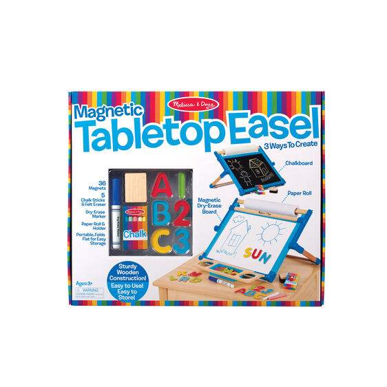 Deluxe Double Sided Tabletop Easel by Melissa Doug