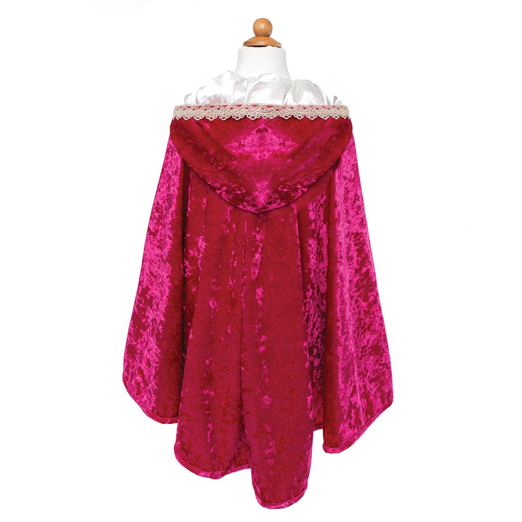 Deluxe Fuchsia Princess Cape Medium Size 5 6 by Great Pretenders 2