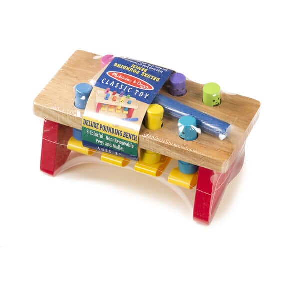 Deluxe Pounding Bench by Melissa Doug