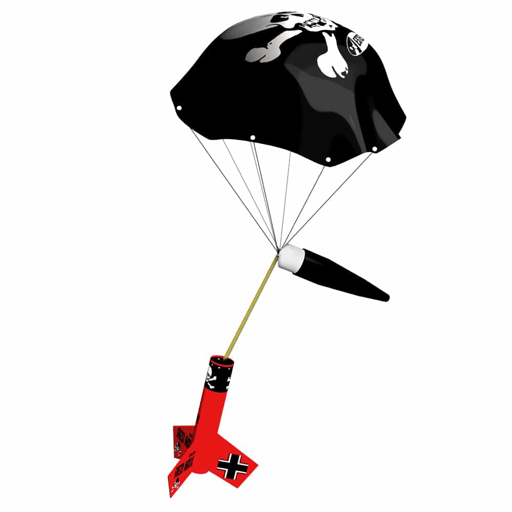 Der Red Max Intermediate Rocket by Estes 2