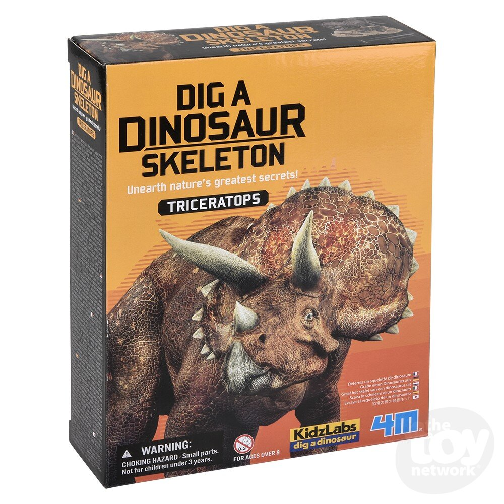 Dig A Dino Skeleton - Triceratops-by-The Toy Network