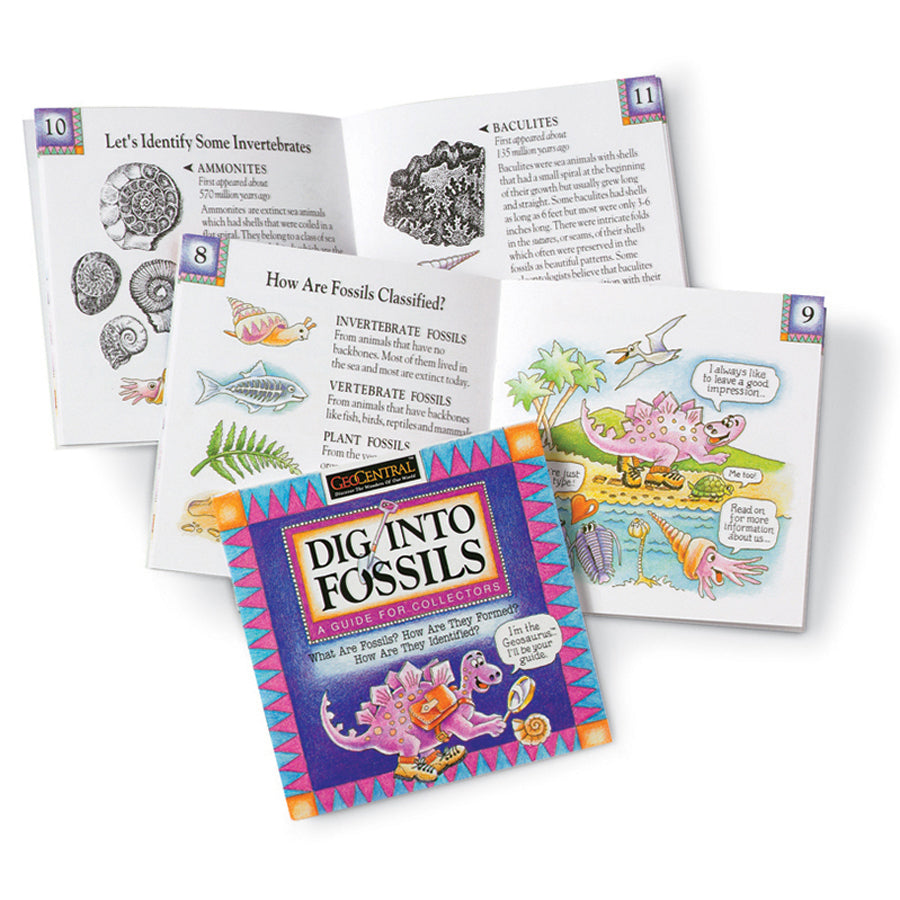 Dig into Fossils Book by GeoCentral