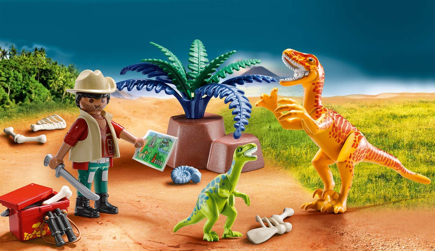 Dino Explorer Carry Case by Playmobil 3