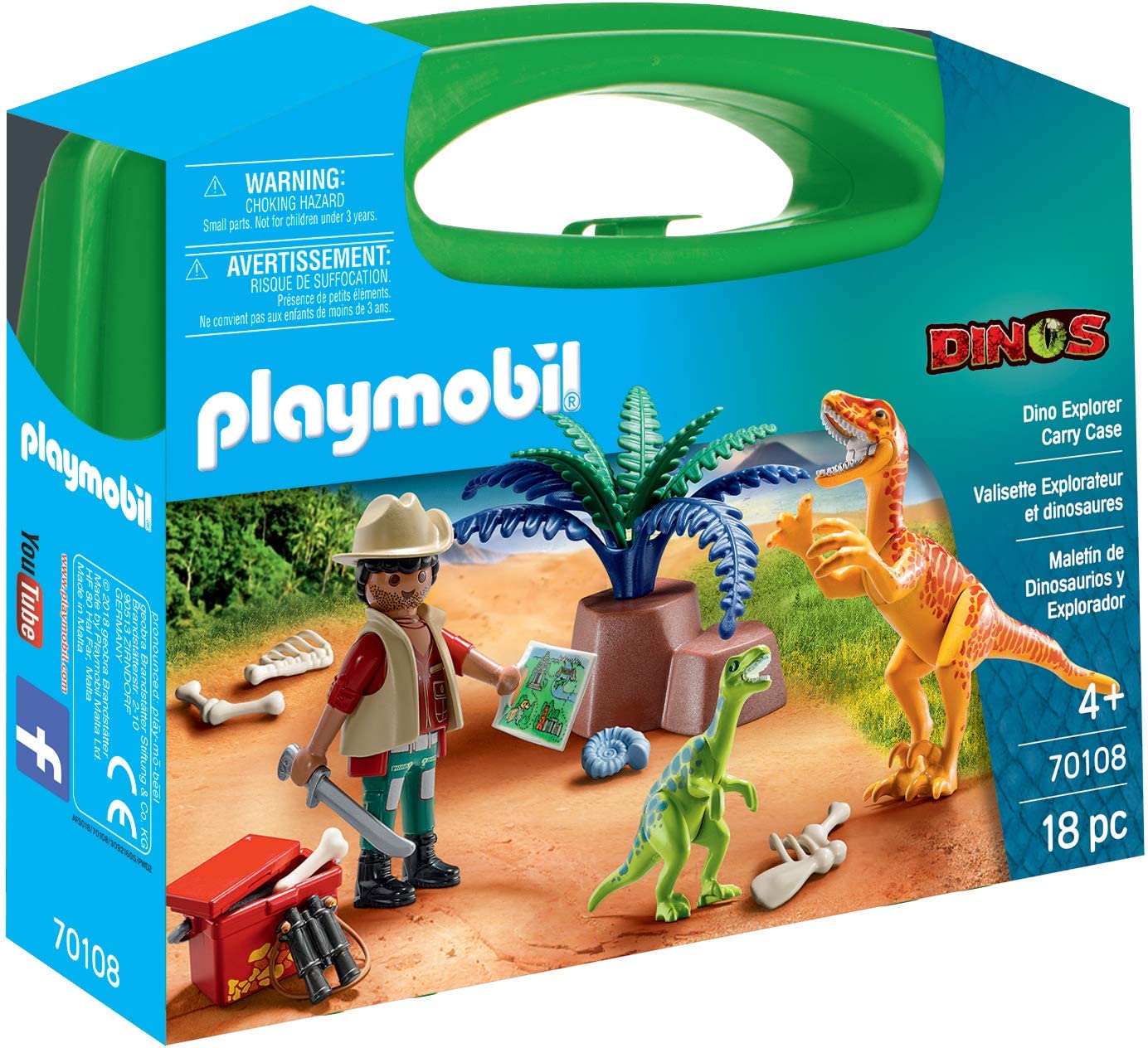 Dino Explorer Carry Case by Playmobil