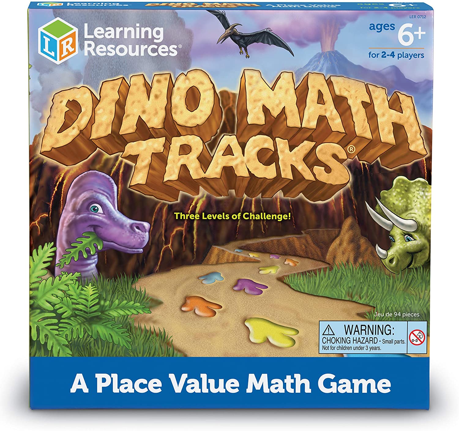 Dino Math Tracks by Learning Resources