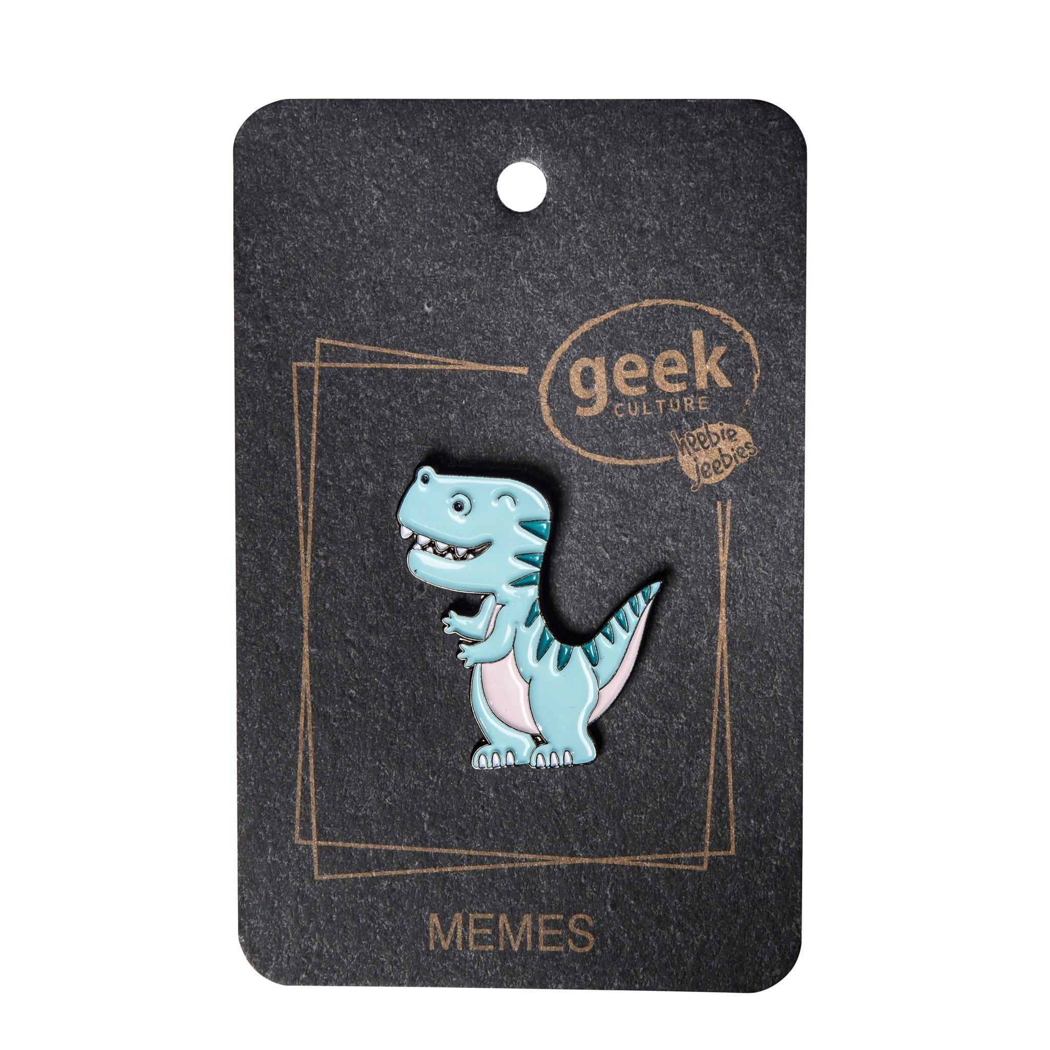 Dinosaur Enamel Pin Tyrannosaurs by Heebie Jeebies