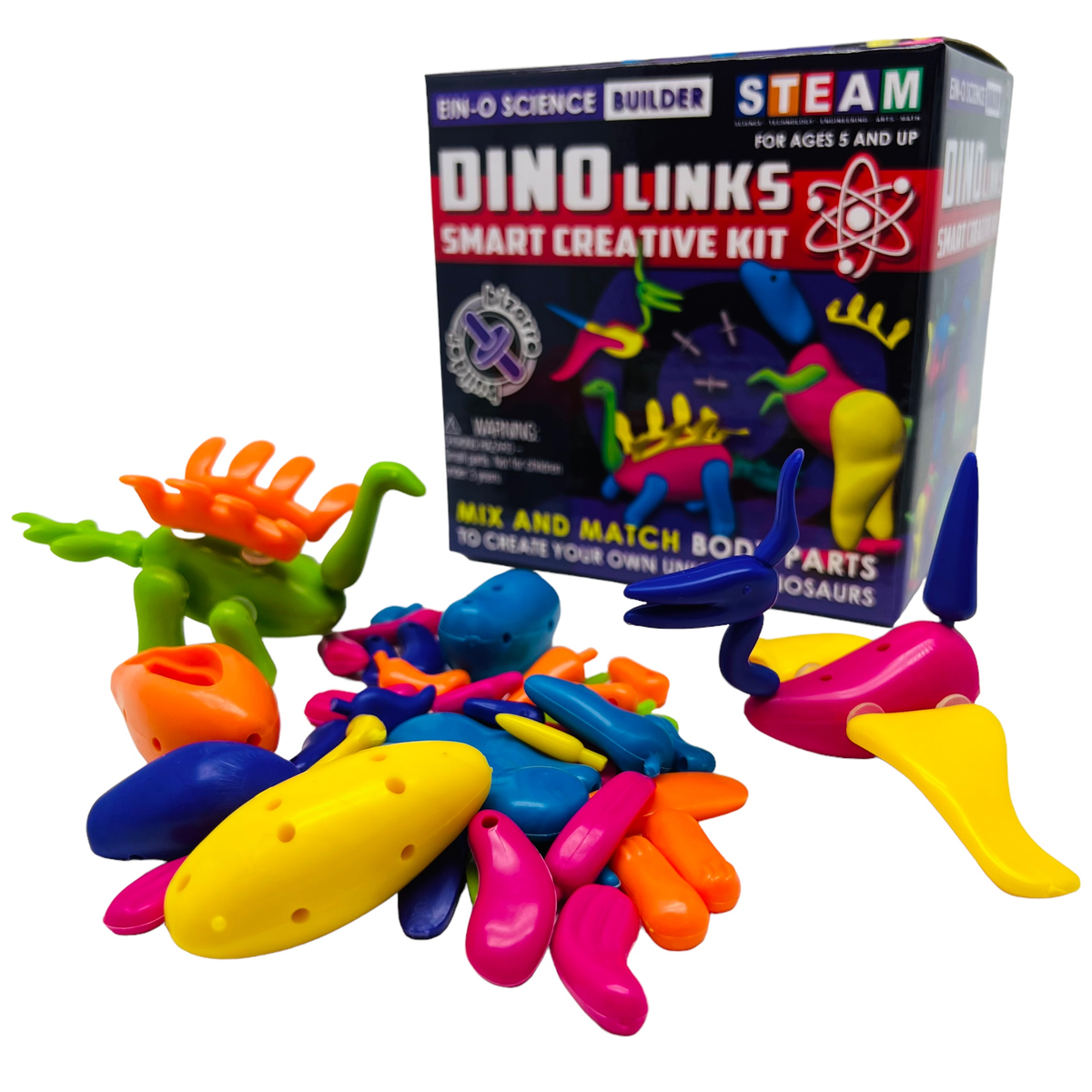 Dinosaur links Mix and Match – A2Z Science & Toys