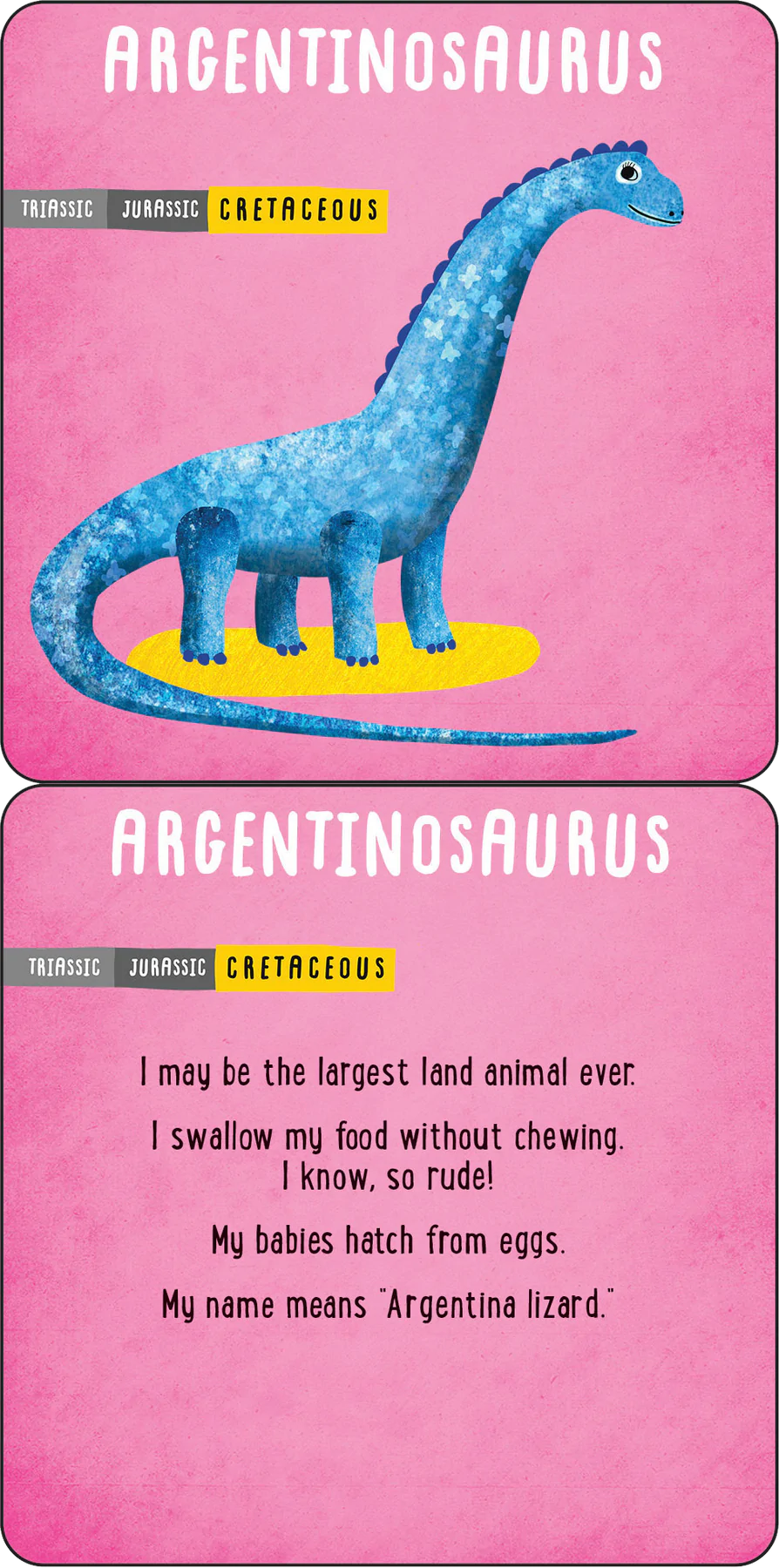 Dinosaurs Fascinating Lunch Box Notes for Kids Set of 50 Cards by Peter Pauper Press 6