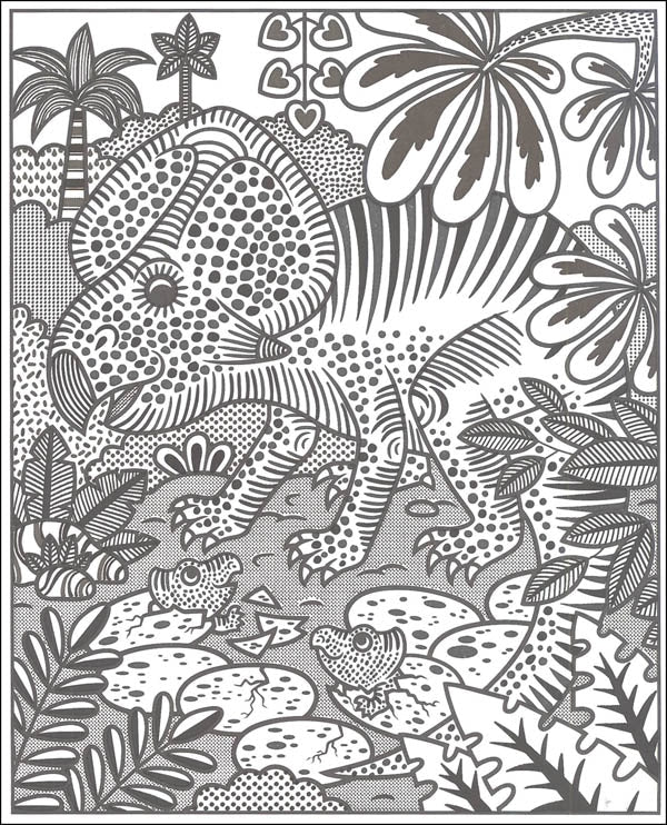 Dinosaurs Magic Painting Book by Usborne 1