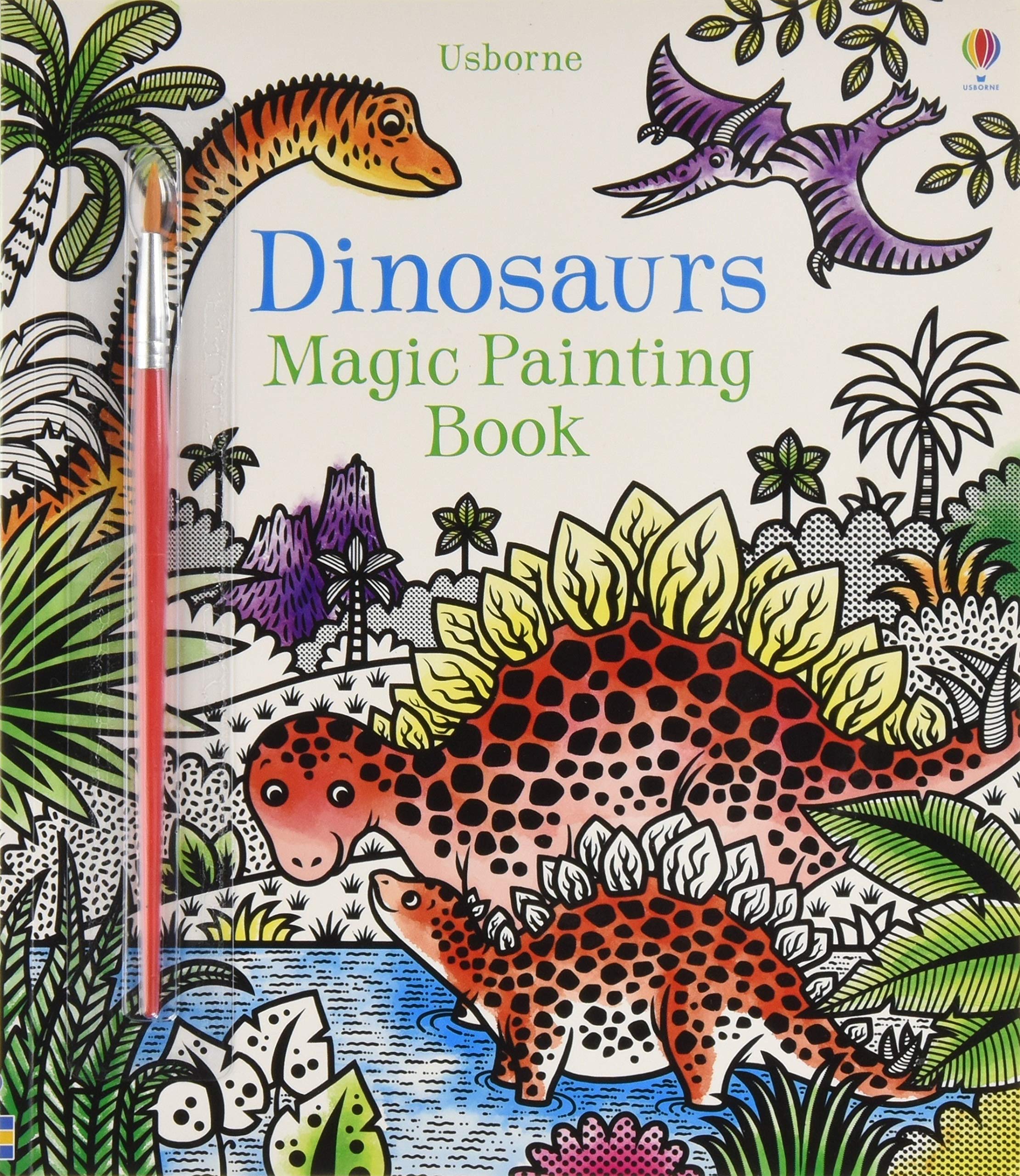 Dinosaurs Magic Painting Book by Usborne