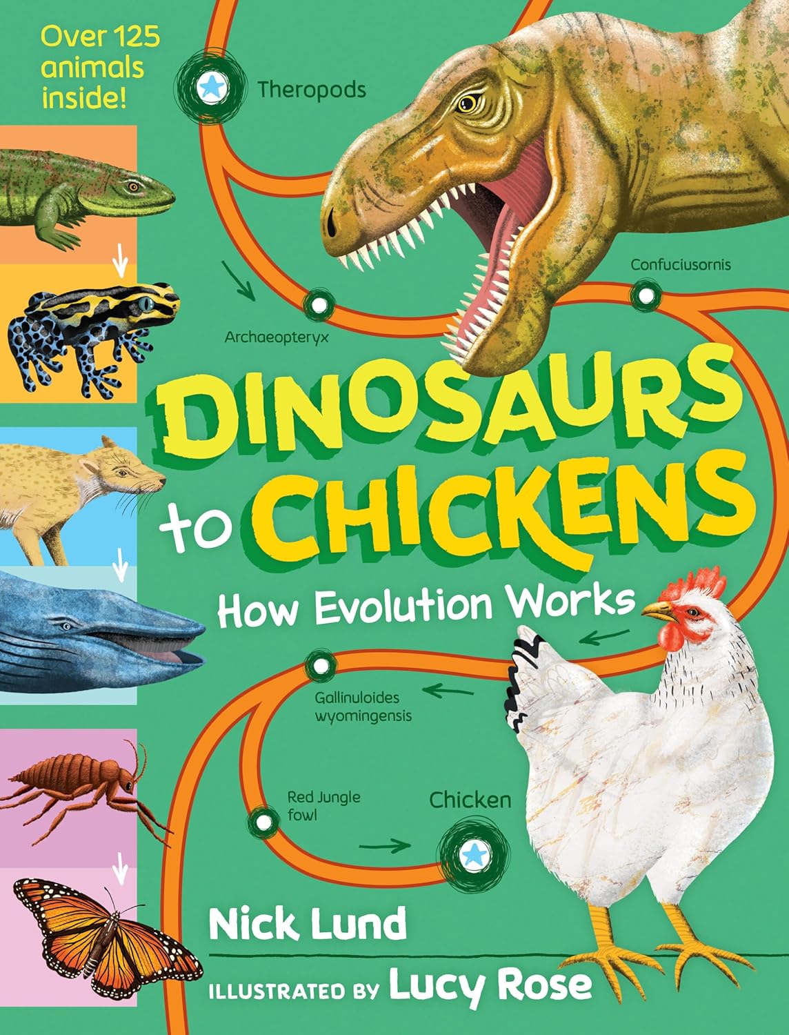 Dinosaurs to Chickens: How Evolution Works-by-Workman Publishing