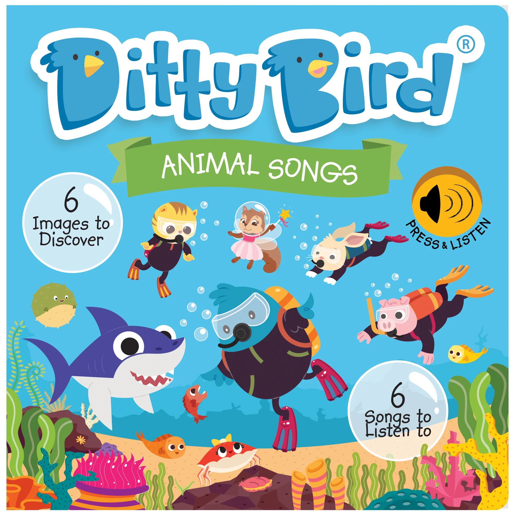 Ditty Bird Animal Songs-by-Ditty Bird