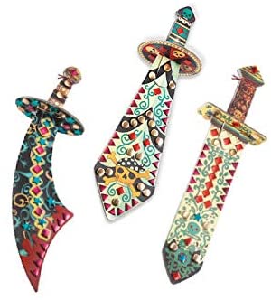 Djeco Like a Pirate Mosaic Swords Craft Kit by Djeco 4
