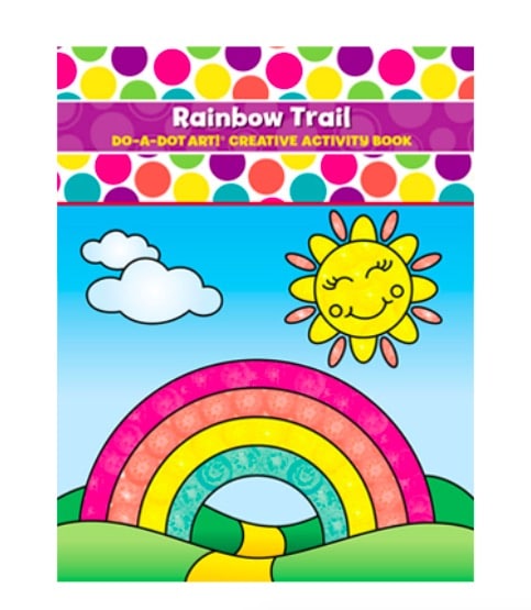 Do A Dot Art Activity Book Rainbow Trail by Do A Dot