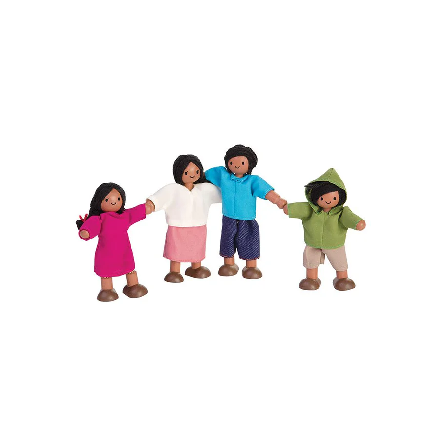 Doll Family - Medium Skin Tone-by-Plan Toys