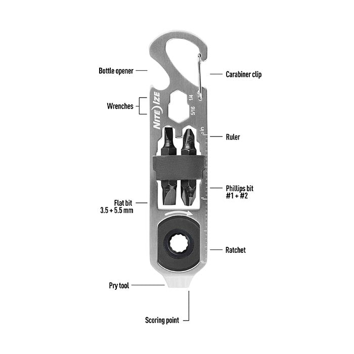 Doohicky Ratchet Key Tool by Niteize 6