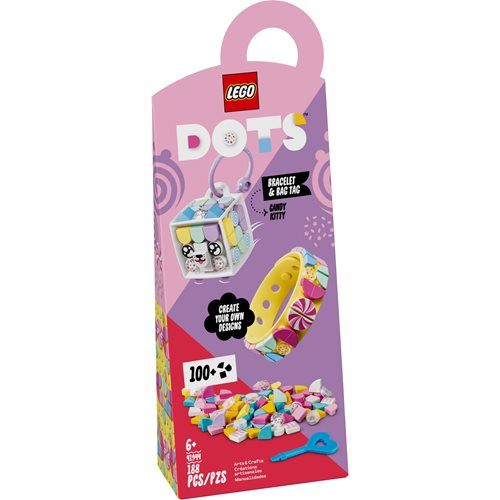 Dots Candy Kitty Bracelet Bag Tag by Lego 4