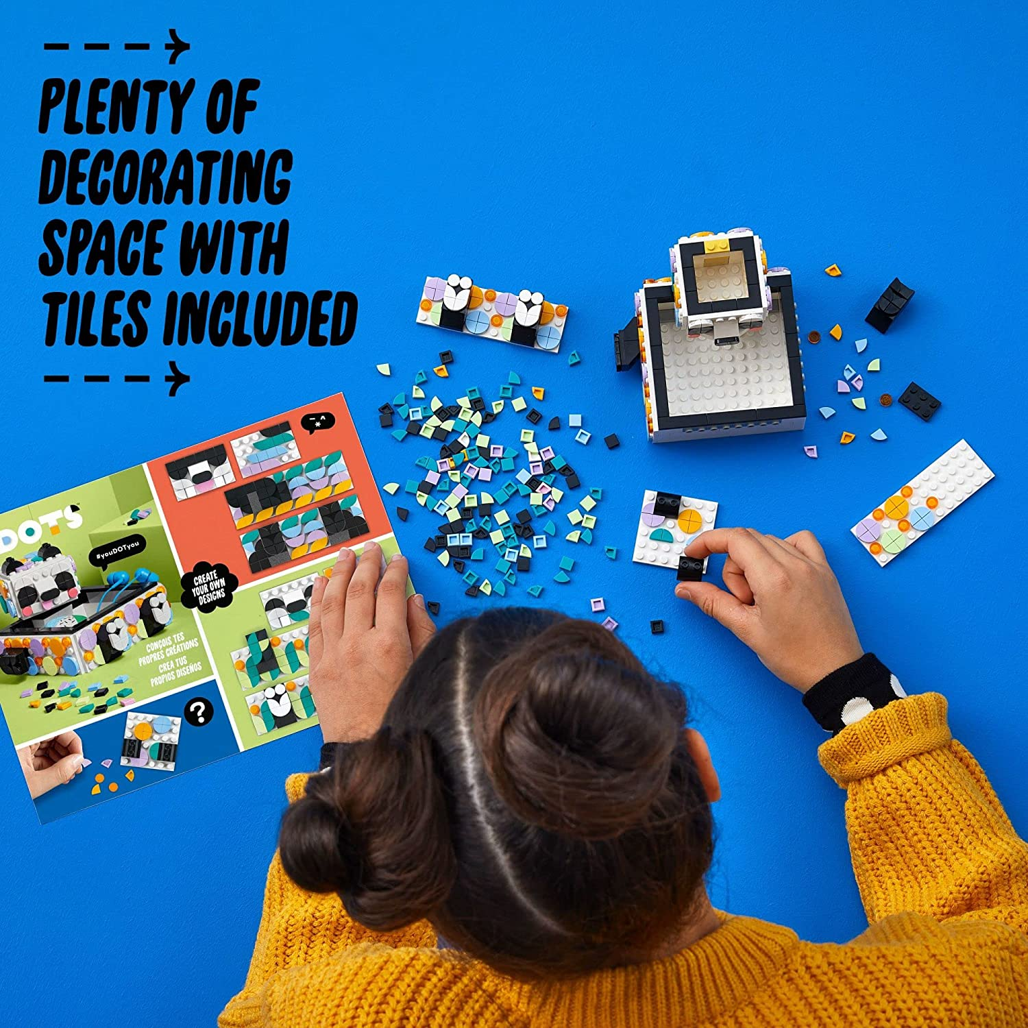 Dots Cute Panda Tray by Lego 5